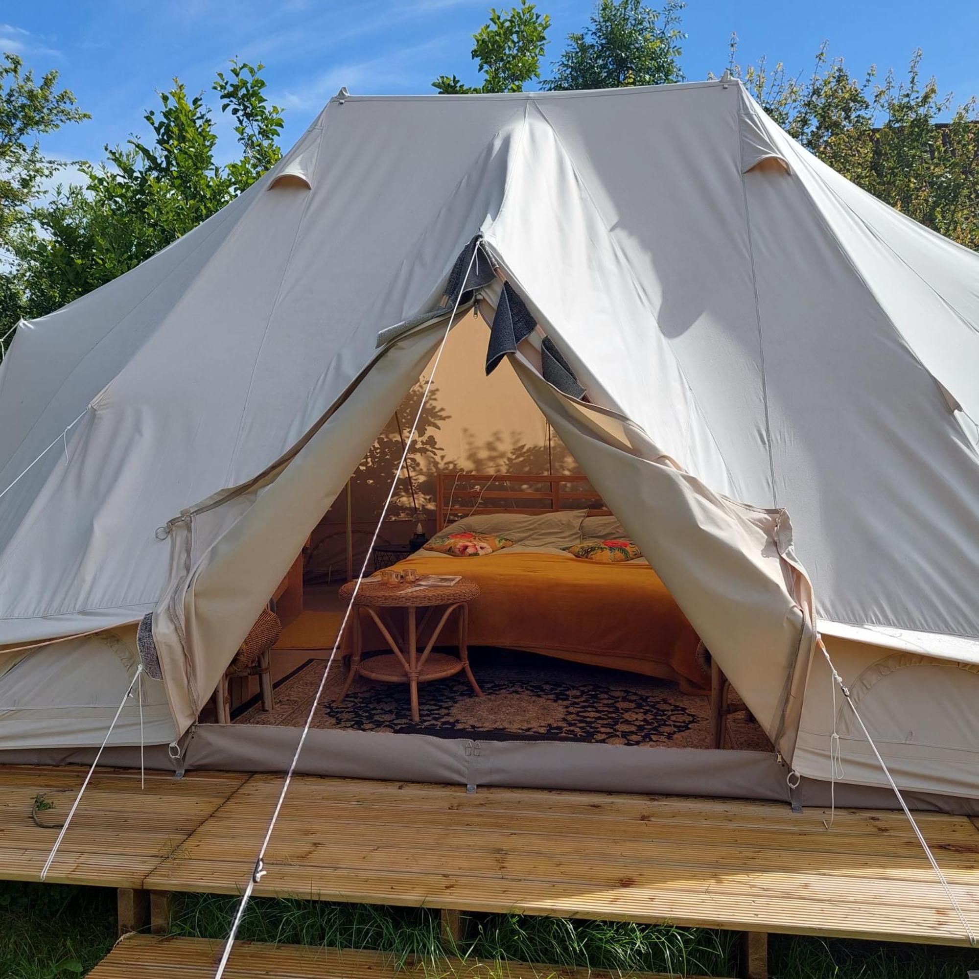 Bell Tent Glamping Essenhof Aagtekerke Εξωτερικό φωτογραφία